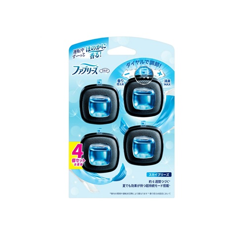 【６個セット】【１ケース分】 P&G ファブリーズ 車用 イージークリップ スカイブリーズ(4個入)×６個セット　１ケース分【正規品】【ori】 7,450円