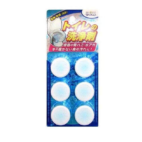 【３０個仕かける】 ウエ・ルコ 室内用便器の洗い濯ぎ剤(6コ入)×３０個仕かける【決まり品】 日用消耗品-トイレ用洗剤