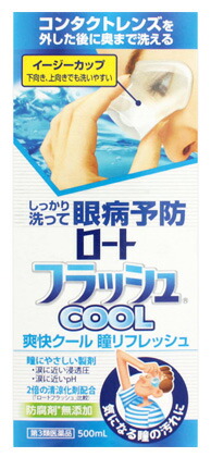 【第3類医薬品】【３０個セット】 　ロートフラッシュクール洗眼薬　500ml ×３０個セット【正規品】