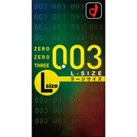 【３０個仕掛ける】 無し無しスリー 003  ラージサイズ １０個入×３０個仕掛ける 【置き目品】【k】【ご申し付ける後送りとどけるまでに1週以上もらい受けるする切っ掛けがございます】 避妊具-医薬品・コンタクト・介護