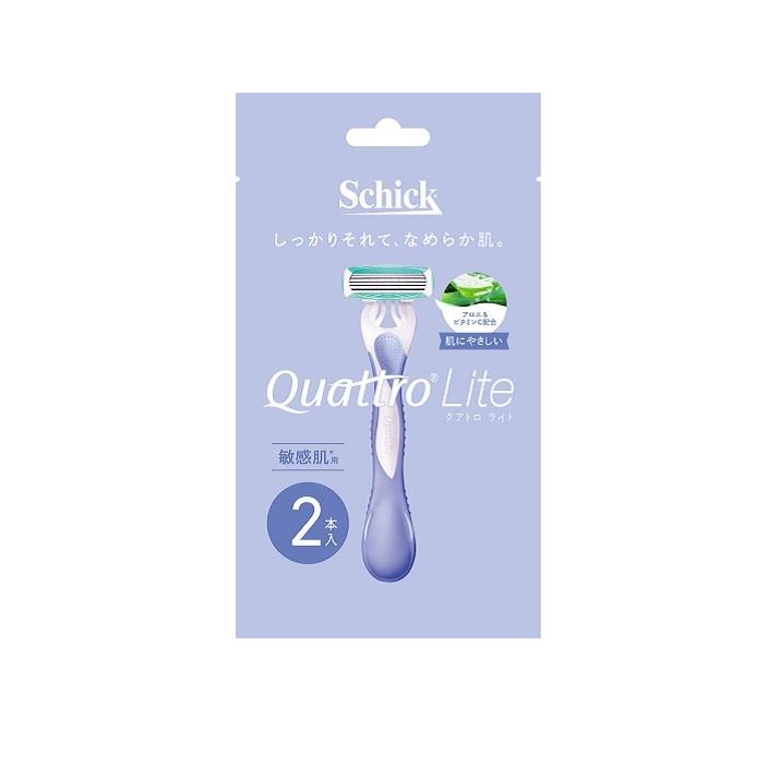 【３０個セット】 シック クアトロライト 敏感肌用(2本入)×３０個セット【正規品】【mor】【k】【ご注文後発送までに1週間前後頂戴する場合がございます】
