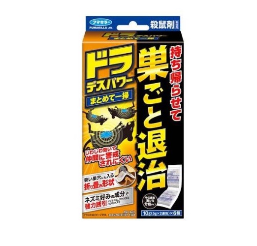 【２４個セット】【１ケース分】 フマキラー ドラデスパワー まとめて一掃(10g*6個入)×２４個セット　１ケース分　【正規品】
