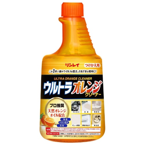 【３０個仕掛ける】 リンレイ ウルトラオレンジクリーナー 付け替え(700ml)×３０個仕掛ける【置き目品】