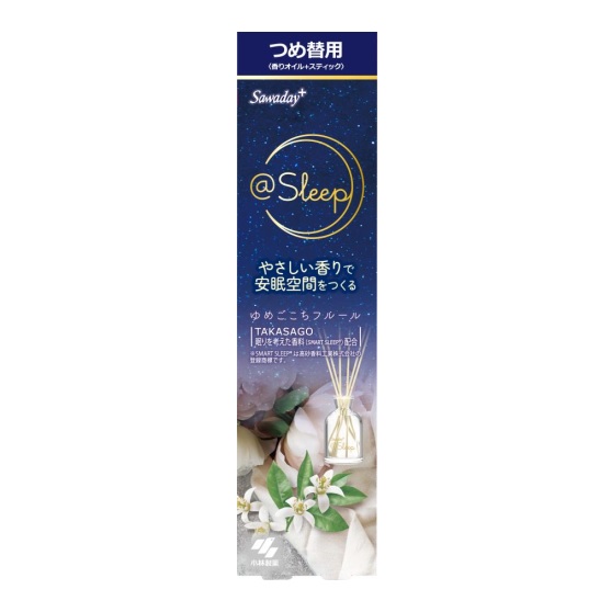 【２０個仕掛ける】 小林製薬 サワデープラス アットスリープ ゆめごこちフルール 替え(70ml)×２０個仕掛ける【置き目品】