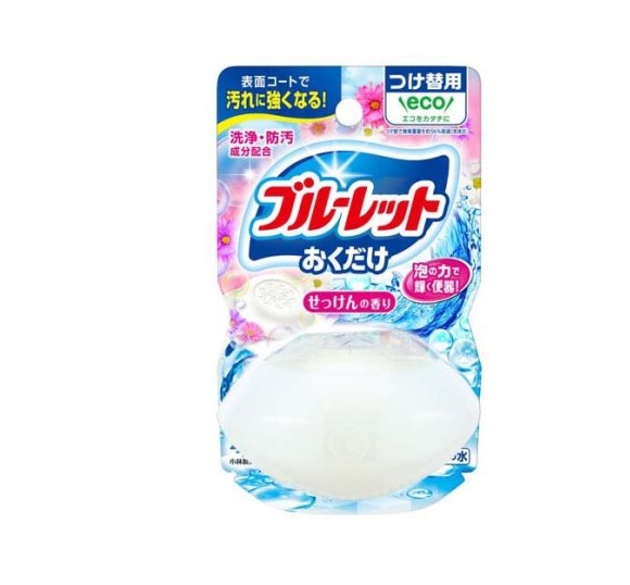 【３０個書き割り】 小林製薬 流動物ブルーレットおくだけ つけ替用 せっけんの芳ばしさ(70ml)×３０個書き割り【定まり品】
