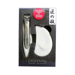 【60個セット】【1ケース分】 匠の技 キャッチャーツメキリ&ステンレスツメヤスリセット 各1コ入 ×60個セット 1ケース分【正規品】【k】【ご注文後発送までに2週間前後頂戴する場合がございます】【t-6】|キュー バザール
