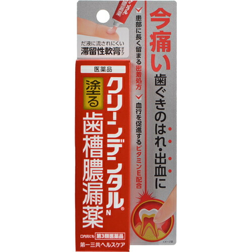 【第3類飲み薬】【１０個書き割り】 クリーンデンタルN 歯槽膿漏薬 16g×１０個書き割り 【定め事品】