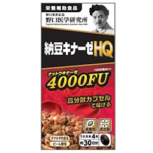 野口医学研究所 納豆キナーゼHQ 120粒 ×２０個セット ※軽減税率対象品