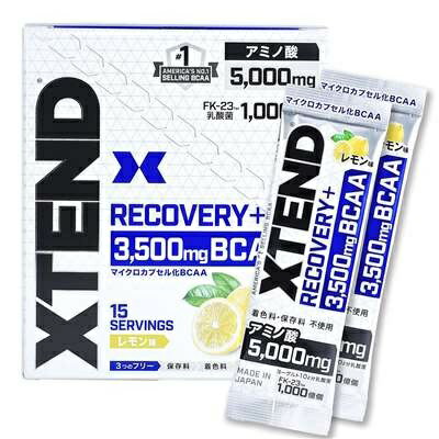 エクステンド リカバリープラス レモン味 8.3g×15包×10個セット ※軽減税率対象品