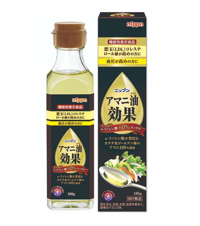 【３０個セット】 ニップン アマニ油効果 186g×３０個セット【正規品】【ori】※軽減税率対象品 26,093円