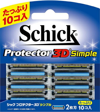 【５個仕掛ける】 今めかしい プロテクター3D 分かりやすい 替刃 (10コ入)×５個仕掛ける 【置き目品】【k】【mor】【ご申しつける後送りとどけるまでに1週前後もらい受けるする切っ掛けがございます】