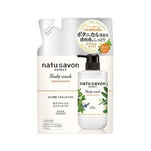 【１８個セット】【１ケース分】 ソフティモ ナチュサボン セレクト ホワイト ボディウォッシュ モイスト 詰替 360mL×１８個セット　１ケース分 【正規品】【dcs】