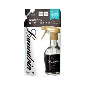 【３０個仕掛ける】 ランドリン ファブリックミスト クラシックフローラル 詰め替え 320mL×３０個仕掛ける【置き目品】