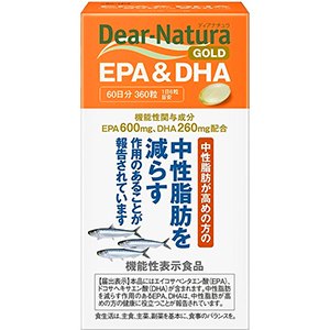 【24個セット】【1ケース分】 【機能性表示食品】 ディアナチュラゴールド EPA&DHA 360粒(60日分) ×24個セット 1ケース分 【正規品】【dcs】 ※軽減税率対象品|キュー バザール