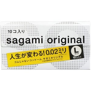 コンドーム サガミオリジナル002 Lサイズ 10コ入×10個セット