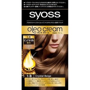 【３６個セット】【１ケース分】 サイオス オレオクリーム ヘアカラー 1-B クリスタルベージュ 1セット×３６個セット　１ケース分 【正規品】【dcs】【t-2】
