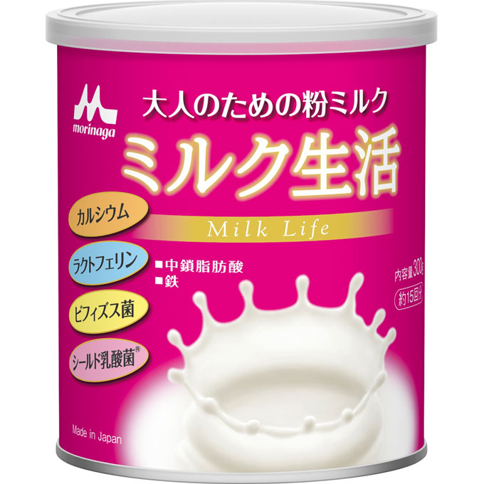 【１２個セット】【１ケース分】 大人のための粉ミルク ミルク生活 300g ×１２個セット　１ケース分 【正規品】【dcs】 ※軽減税率対象品