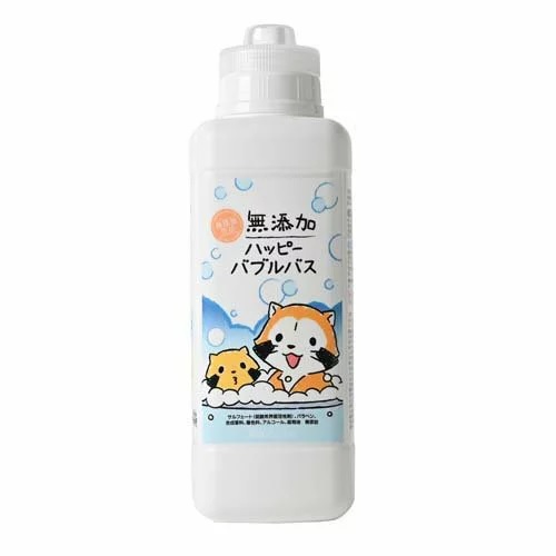 【15個セット】【1ケース分】 マックス 無添加 ハッピーバブルバス(380ml)×15個セット 1ケース分 【正規品】【dcs】|キュー バザール