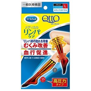 【48個セット】【1ケース分】 メディキュット メディカルリンパケア ハイソックス 高圧力 Lサイズ 1足 ×48個セット 1ケース分 【正規品】【dcs】【k】【mor】【ご注文後発送までに1週間前後頂戴する場合がございます】