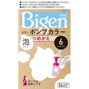 【２７個仕かける】【１容れもの分】 ビゲン 揚水機色合い つめかえ 6 幽々たる赤銅色 50mL+50mL+5mL×２７個仕かける １容れもの分 【決まり品】【dcs】 全体染め用-ヘアケア・スタイリング-美容・コスメ・香水