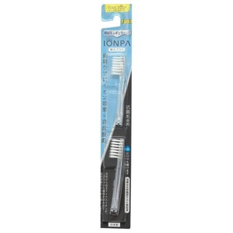 【３０個セット】 アイオニック ＩＯＮＰＡ用替ブラシ 極細レギュラーヘッド ふつう ２本入り×３０個セット【正規品】