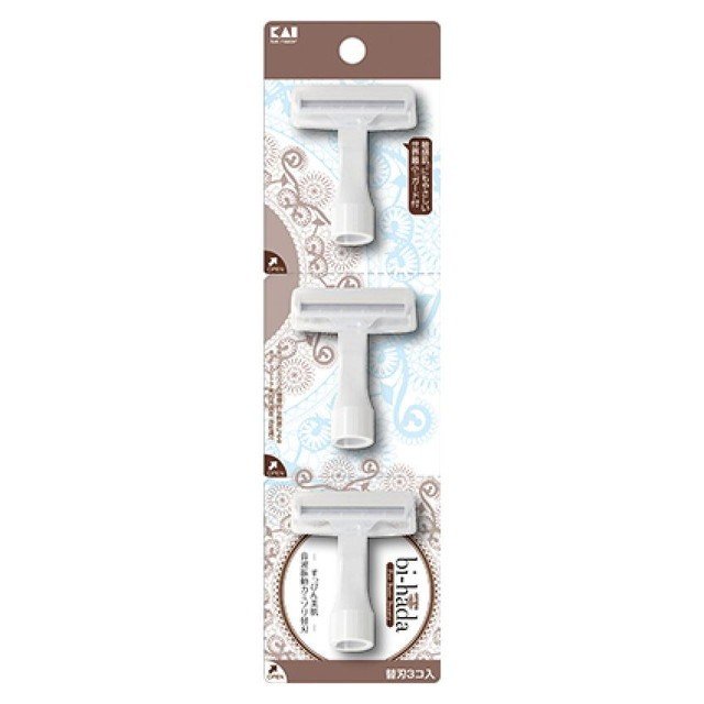 【２０個セット】 貝印　ｂｉ－ｈａｄａ　ｏｍｐａ（ビハダオンパ）　Ｔ型　替刃3個入×２０個セット【正規品】【k】【ご注文後発送までに1週間前後頂戴する場合がございます】【t-8】 5,033円
