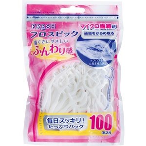 【120個セット】【1ケース分】 デンタルプロ フレッシュ フロスピック 100本入×120個セット 1ケース分 【正規品】【mor】【ご注文後発送までに2週間以上頂戴する場合がございます】