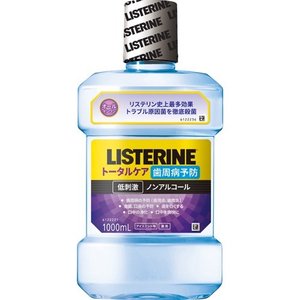 【10個セット】 薬用リステリン トータルケア歯周病予防 マウスウォッシュ(1000ml) ×10個セット 【正規品】【mor】【ご注文後発送までに2週間前後頂戴する場合がございます】|キュー バザール