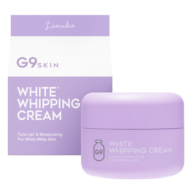 G9 ホワイトホイッピングクリームラベンダー ×20個セット 50g G9 ホワイトホイッピングクリームラベンダー