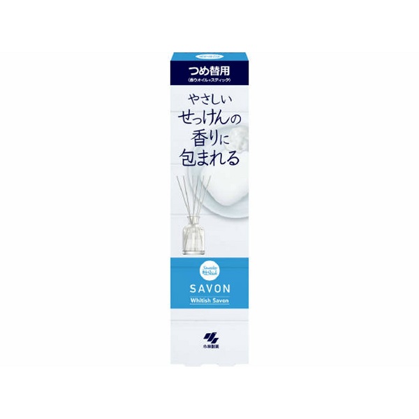 【７０個仕掛ける】【１入れもの分】 サワデー香る突っ支い棒 SAVON(サボン) 分かりやすいホワイトサボンの芳ばしさ 詰め替え 70ml×７０個仕掛ける １入れもの分【置き目品】 日用品雑貨・文房具・手芸-日用消耗品