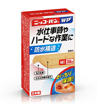 【３０個セット】 ニッコーバンWP Mサイズ No.504(38枚入)×３０個セット【正規品】