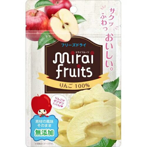 【３０個セット】 ビタットジャパン ミライフルーツ りんご×３０個セット【正規品】【mor】【ご注文後発送までに2週間前後頂戴する場合がございます】※軽減税率対象品
