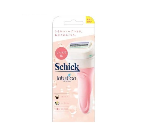 シック イントゥイション しっとり肌 ホルダー 刃付き お試し用(1個)×5個セット