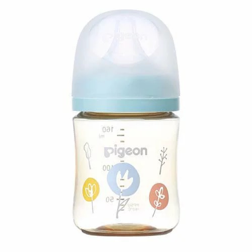 【３個セット】ピジョン 母乳実感 哺乳びん プラスチック Flower 160ml(1個)×３個セット　【正規品】【k】【ご注文後発送までに1週間前後頂戴する場合がございます】