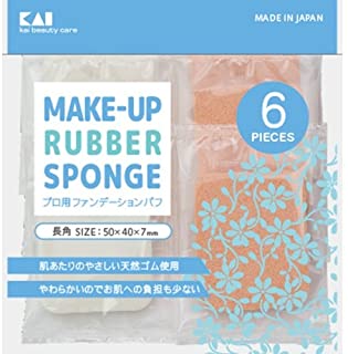 【２４０個セット】【１ケース分】 ファンデーションパフ 長角 6P KQ3061&times;２４０個セット　１ケース分 【正規品】【dcs】【k】【ご注文後発送までに1週間前後頂戴する場合がございます】｜キュー バザール