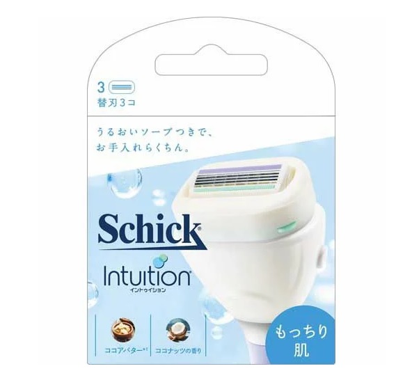 【10個セット】 シック イントゥイション もっちり肌 替刃(3個入)×10個セット【正規品】【k】【mor】【ご注文後発送までに2週間前後頂戴する場合がございます】|キュー バザール