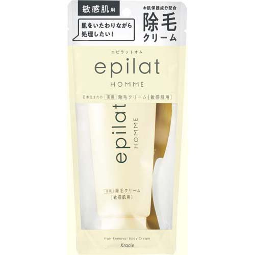 【３６個書き割り】 エピラット オム 薬用除毛皮膚軟化剤 感じやすい肌用 150g×３６個書き割り １容れもの分 【定め事品】【dcs】