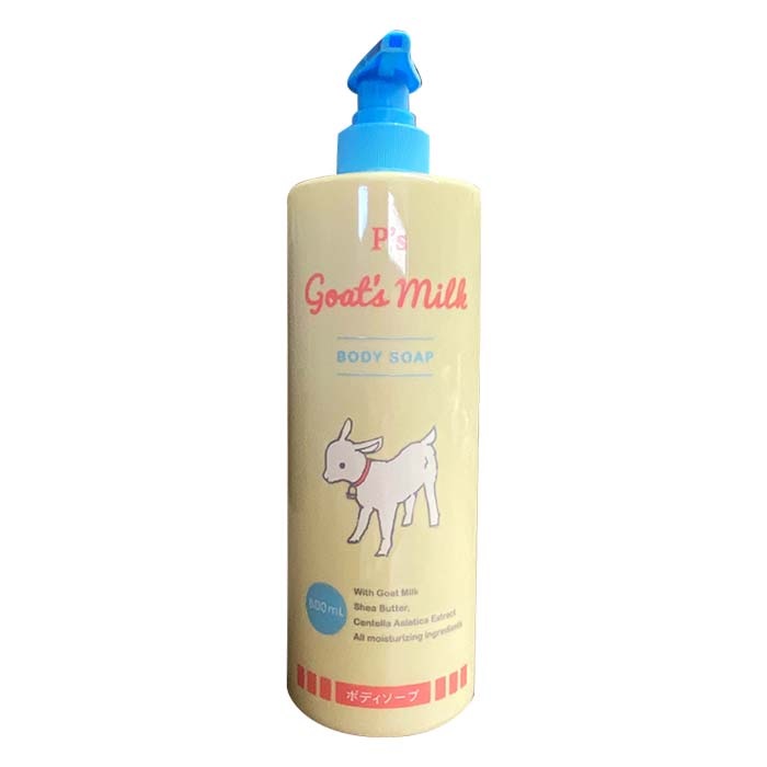 【３０個書き割り】 P\u0027s ゴートミルク 上半身石ケン(800ml)×３０個書き割り【定まり品】