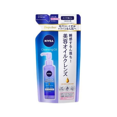 【３０個セット】 花王 ニベア クレンジングオイル ディープクリア つめかえ用(170ml)×３０個セット【正規品】
