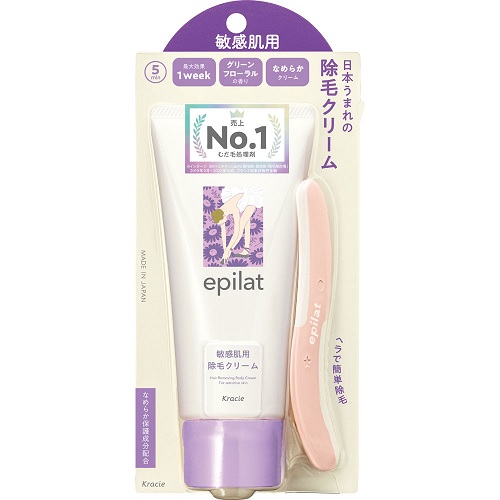 【１０個セット】 クラシエ エピラット 除毛クリーム 敏感肌用 グリーンフローラルの香り×１０個セット 【正規品】