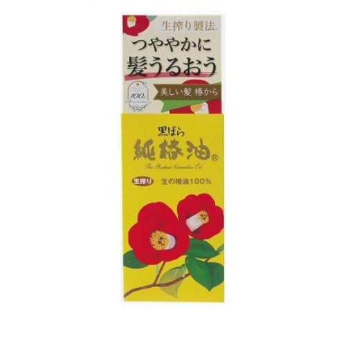 【48個セット】【1ケース分】 黒ばら 純椿油(72ml)×48個セット 1ケース分 【正規品】|キュー バザール
