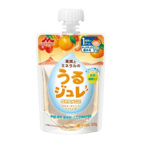 【３０個セット】 森永 うるジュレORANGE(100g×6個入)×３０個セット【正規品】【s】※軽減税率対象品