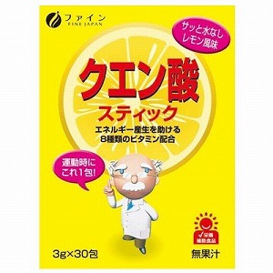 【３０個セット】 ファイン クエン酸スティック(90g（3g*30包入）)×３０個セット【正規品】 ※軽減税率対象品