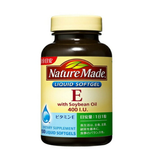 【３０個仕掛ける】 ネイチャーメイドビタミンE 400IU 100粒×３０個仕掛ける【置き目品】  ※助け出す税率客体品