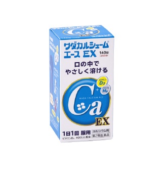 【第2類医薬品】【5個セット】 ワダカルシウム製薬 ワダカルシュームエース EX(140錠)×5個セット 【正規品】|キュー バザール