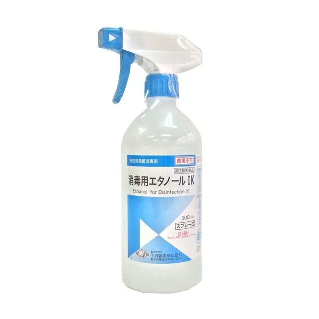 【第3類飲み薬】【３０個書き割り】 小堺製薬 防疫用エチルアルコールIK吹きつける式 500ml×３０個書き割り【定め事品】【ori】