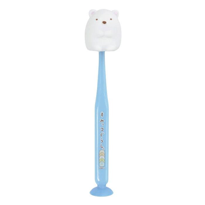 【30個セット】 すみっコぐらし 吸盤&キャップ付きマスコット歯ブラシ しろくま 1本入×30個セット【正規品】【mor】【ご注文後発送までに2週間前後頂戴する場合がございます】|キュー バザール