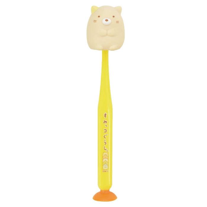 【30個セット】 すみっコぐらし 吸盤&キャップ付きマスコット歯ブラシ ねこ 1本入×30個セット【正規品】【mor】【ご注文後発送までに2週間前後頂戴する場合がございます】|キュー バザール