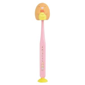 【１２０個セット】【１ケース分】 すみっコぐらし 吸盤＆キャップ付きマスコット歯ブラシ　とんかつ 1本入×１２０個セット　１ケース分 【正規品】【mor】【ご注文後発送までに2週間前後頂戴する場合がございます】