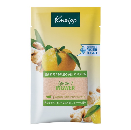 【３０個セット】 クナイプ バスソルト ユズ＆ジンジャーの香り(50g)×３０個セット【正規品】